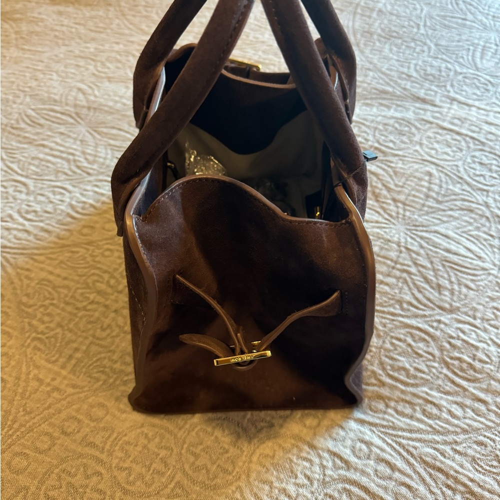 Dark Brown Suede Margaux 10 “row “ - Picture 4 of 5